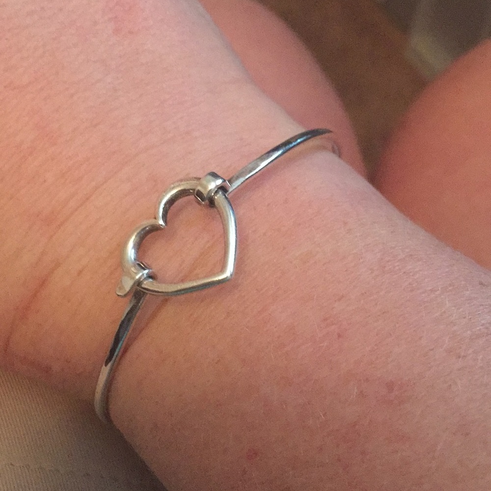 James Avery heart bracelet